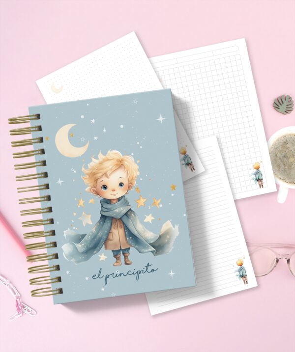 Cuaderno Imprimible Principito - Editable A5