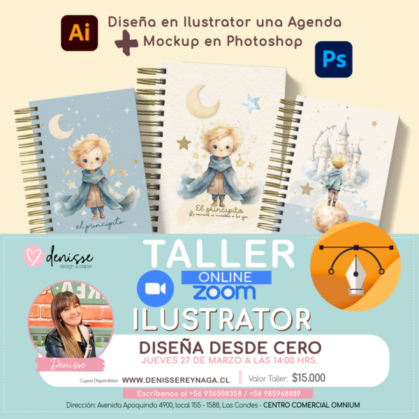 Taller Ilustrator Online - Jueves 27 de marzo