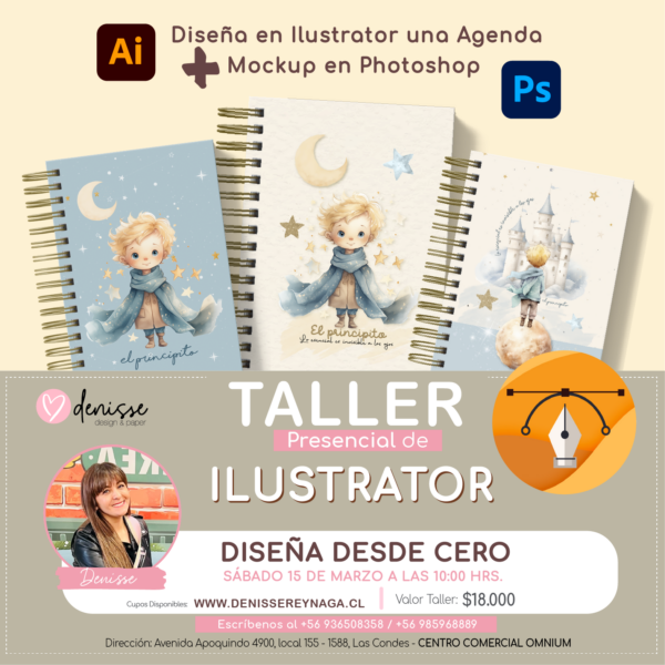 Taller Ilustrator Presencial - Sáb 15 Marzo