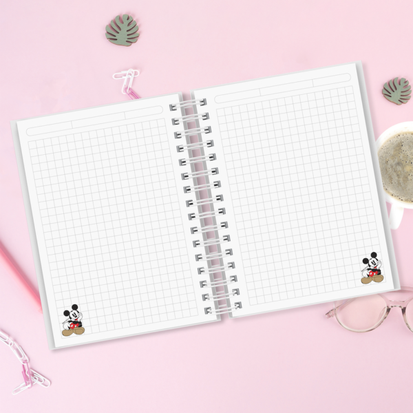 Cuaderno Planner Imprimible Mickey - Editable A5 - Imagen 4