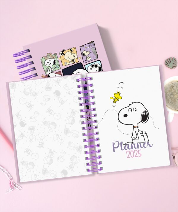 Cuaderno Planner Imprimible Snoopy ErasTour - Editable A5 - Imagen 4